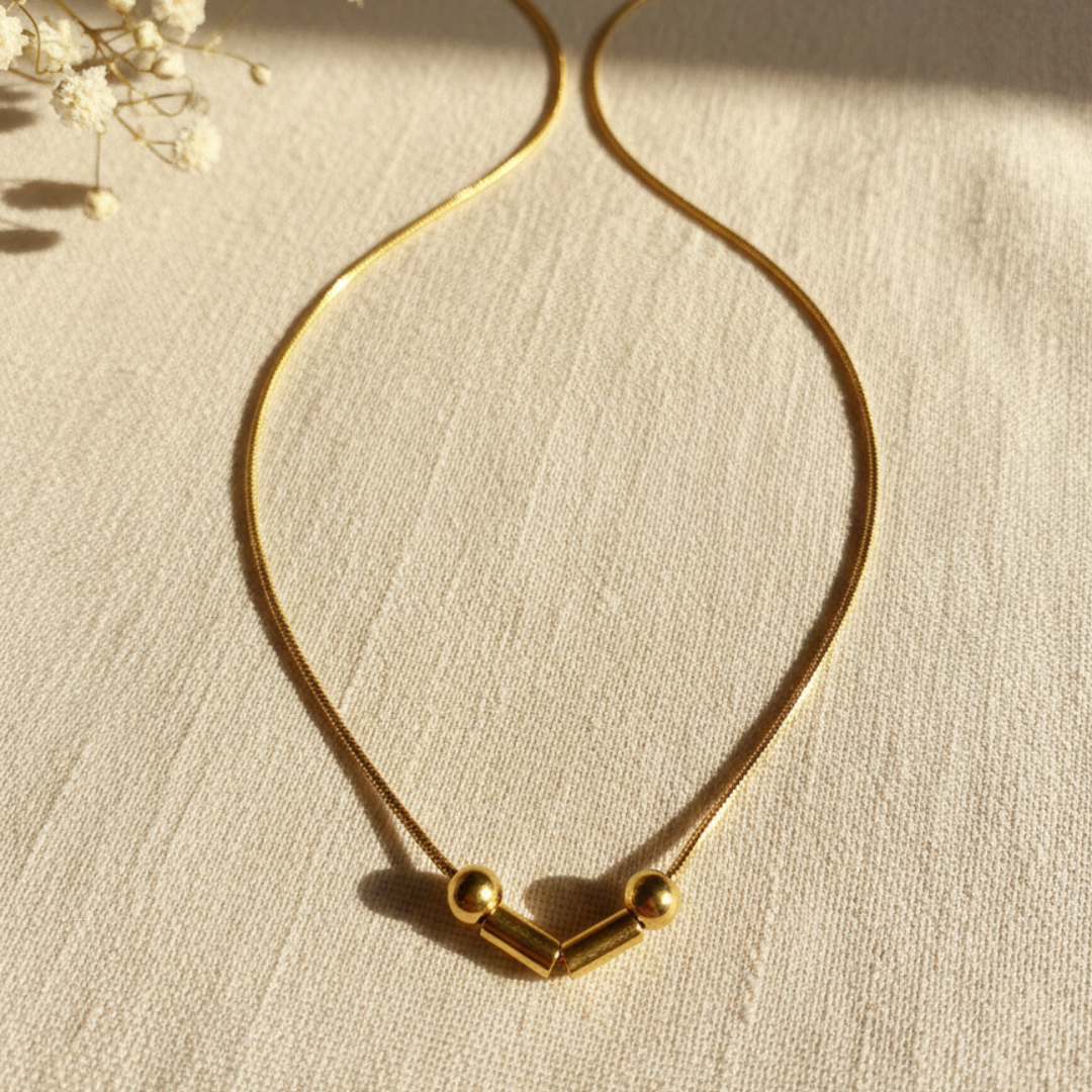 Morse Code Necklace
