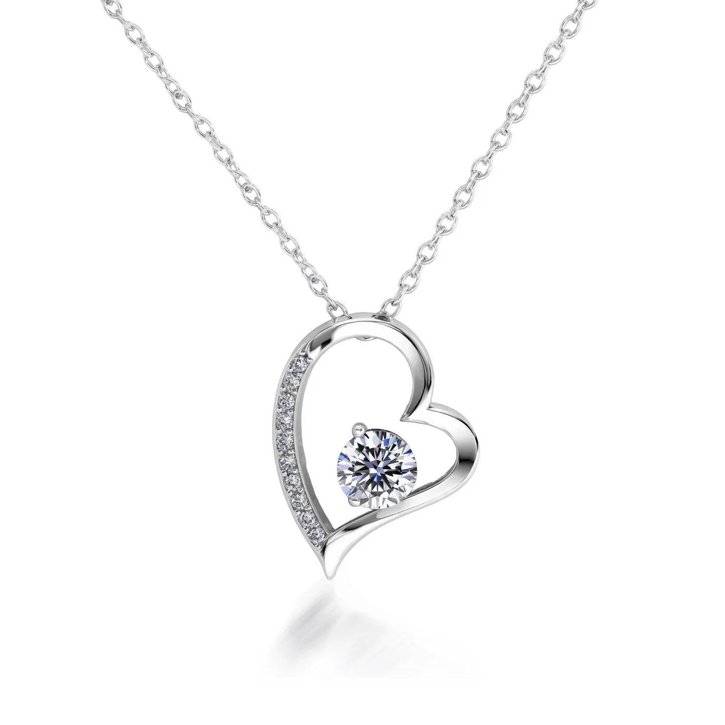 To My Beautiful Wife | Heart Necklace | Perfect Gift For Her
