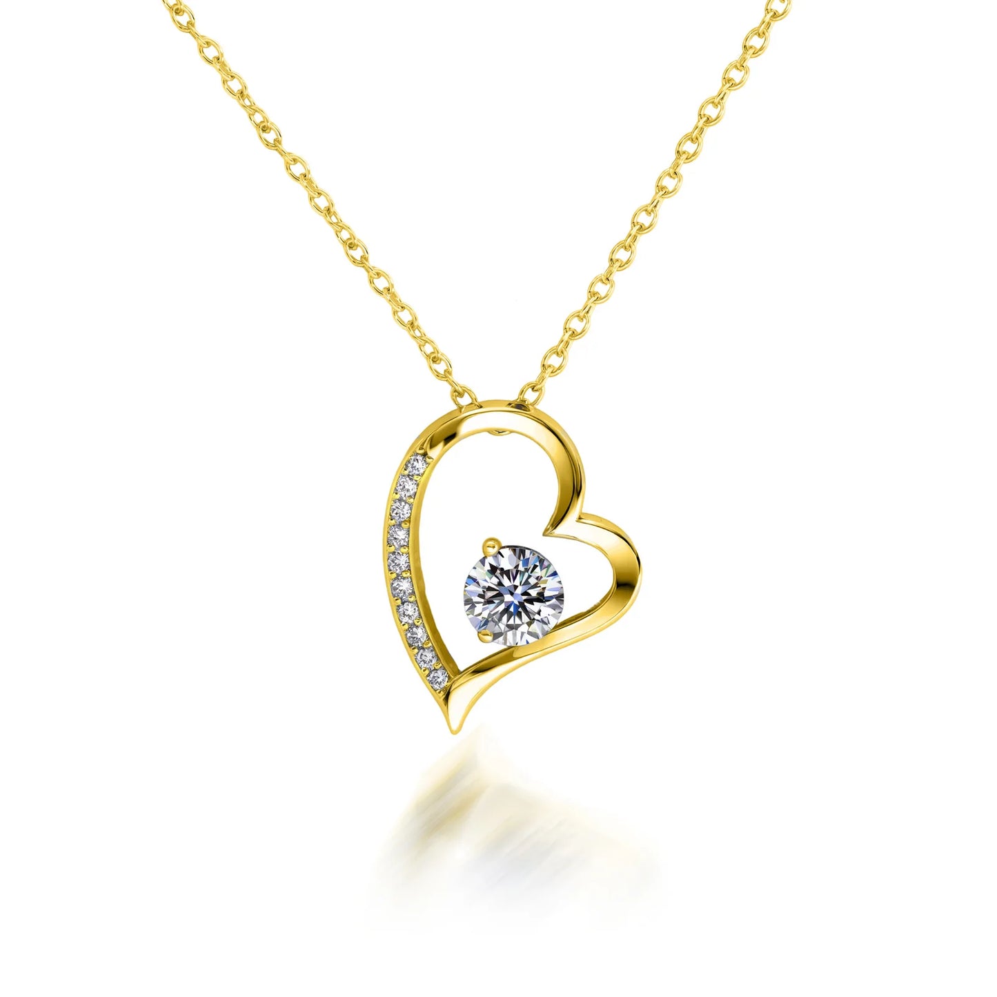 To My Beautiful Wife | Heart Necklace | Perfect Gift For Her