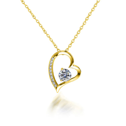 To My Beautiful Wife | Heart Necklace | Perfect Gift For Her