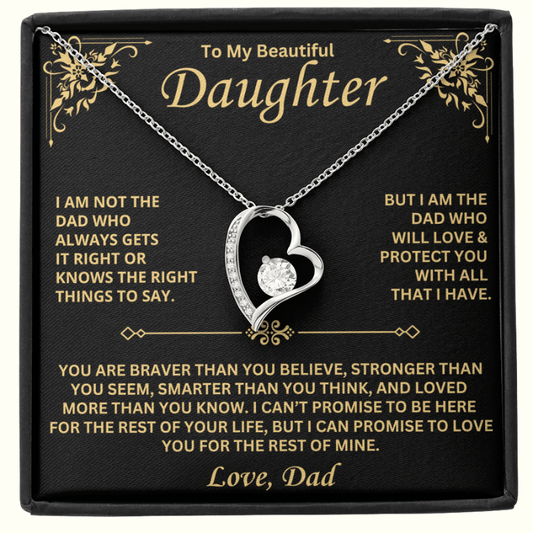 To My Daughter – A Heart of Love from Dad